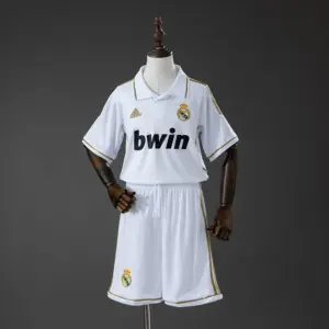 Real Madrid Home Retro Kids Kit Jersey