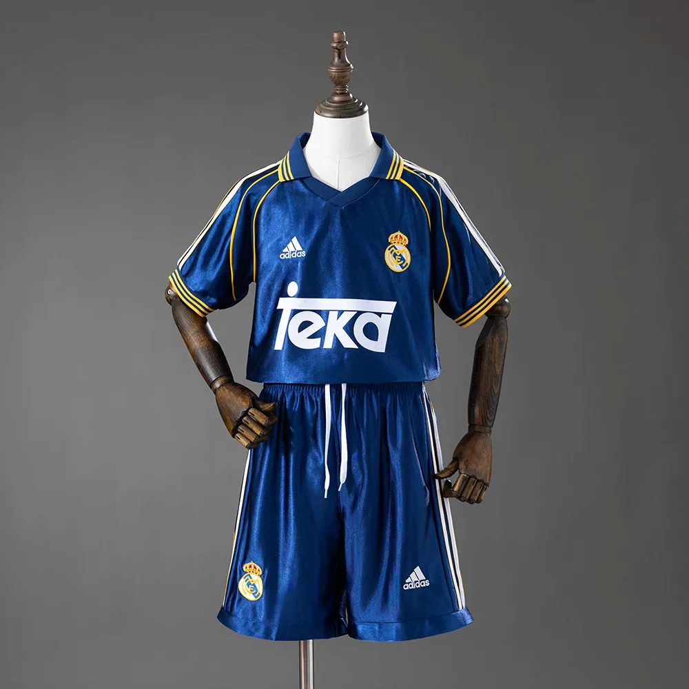 Real Madrid Third Away Retro Kids Kit Jersey Real Madrid Third Away Retro Kids Kit Jersey