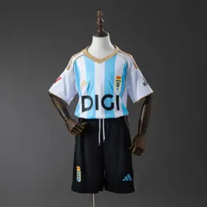 Real Oviedo Third Away Kids Kit Jersey
