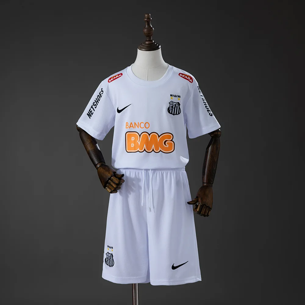 Santos Home Retro Kids Kit Jersey Santos Home Retro Kids Kit Jersey