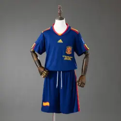 Spain 2010 Away Retro Kids Kit Jersey