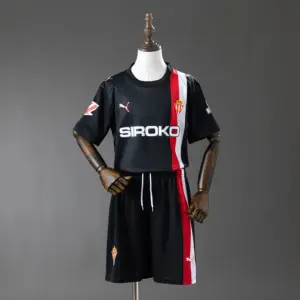Sporting Gijon Away Kids Kit Jersey