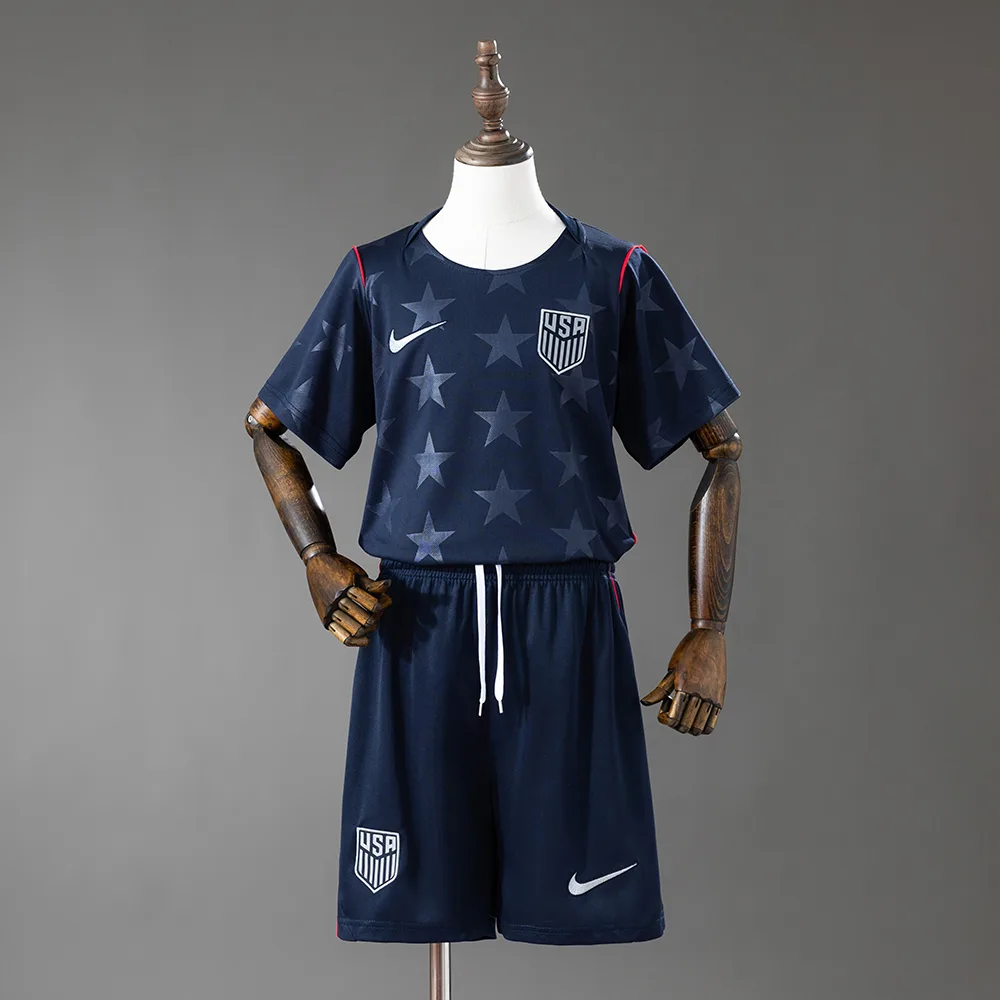 USA 2026 Away Kids Kit Jersey USA 2026 Away Kids Kit Jersey