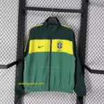 Brazil 2026 green windbreaker jacket