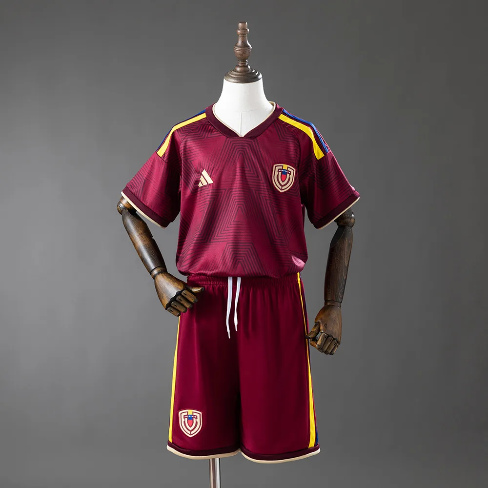 Venezuela 2026 Home Kids Kit Jerseys Venezuela 2026 Home Kids Kit Jerseys