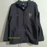 Brazil black windbreaker jacket