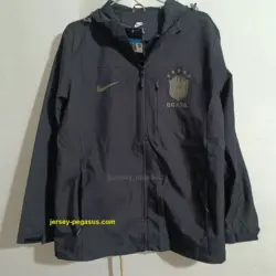 Brazil black windbreaker jacket
