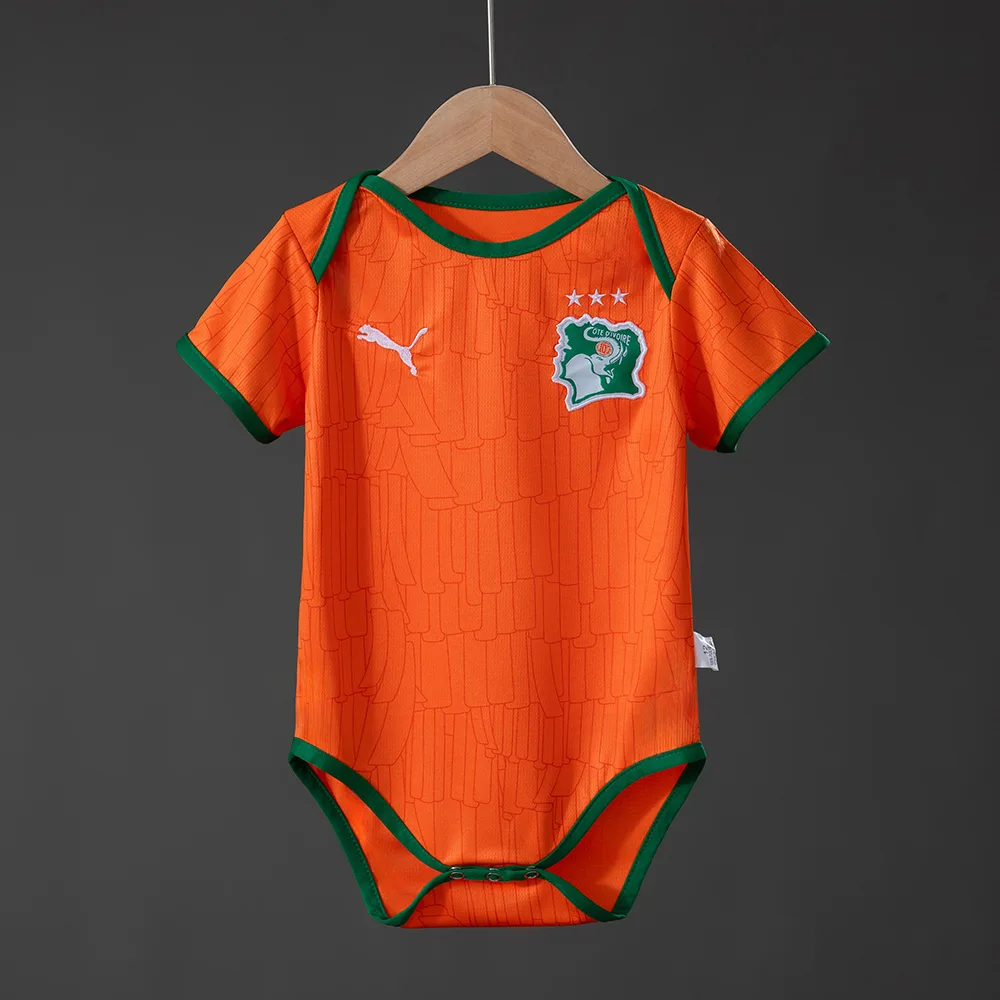 Ivory Coast 2026 Home Baby Jersey Ivory Coast 2026 Home Baby Jersey