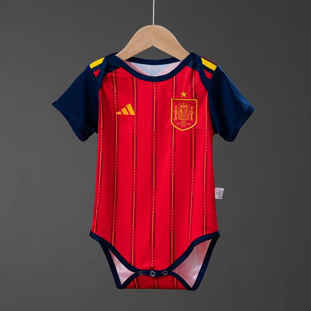Spain Baby Home Jersey Spain Baby Home Jersey