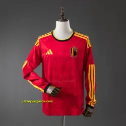 Belgium 2026 Home Long-Sleeve Jersey