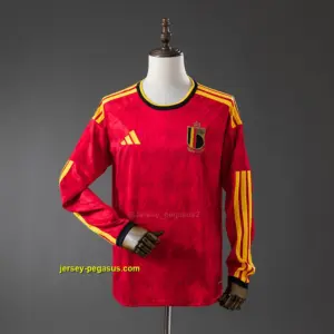 Belgium 2026 Home Long-Sleeve Jersey