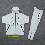 Algeria 2026 gray windbreaker jacket+pants