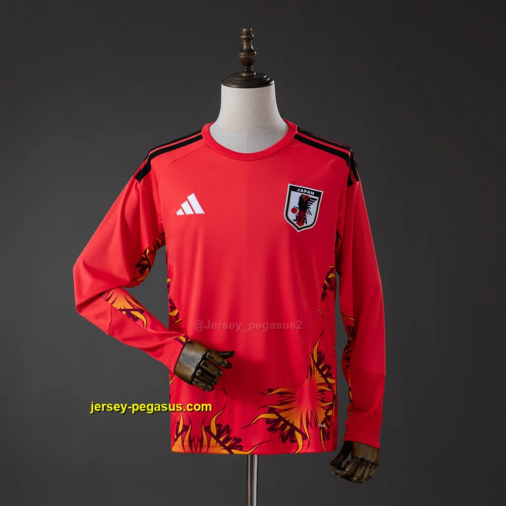 Japan 2026 GK - Red Long-Sleeved Jersey