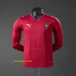 Portugal 2026 Home Player Version Long-Sleeve Jersey