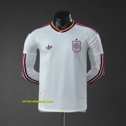 Spain 2026 Away Player Version Long Sleeve Jersey