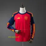 Spain 2026 Home Long-Sleeve Jersey