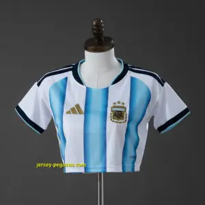 Argentina 2026 Home Crop Top Style