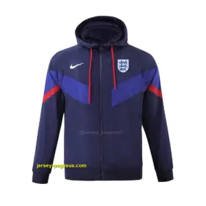 England blue windbreaker jacket