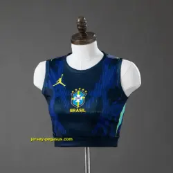 Brazil 2026 Away Crop Top Style Tank Top