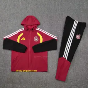Germany 2026 red windbreaker jacket+pants