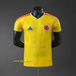 Colombia 2026 Home Player Version Jersey