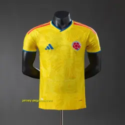 Colombia 2026 Home Player Version Jersey