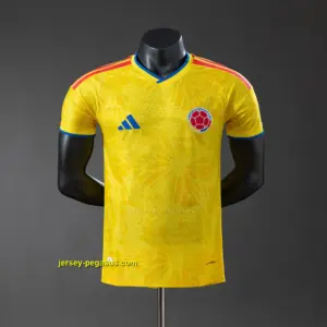 Colombia 2026 Home Player Version Jersey