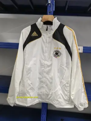 Germany white windbreaker jacket
