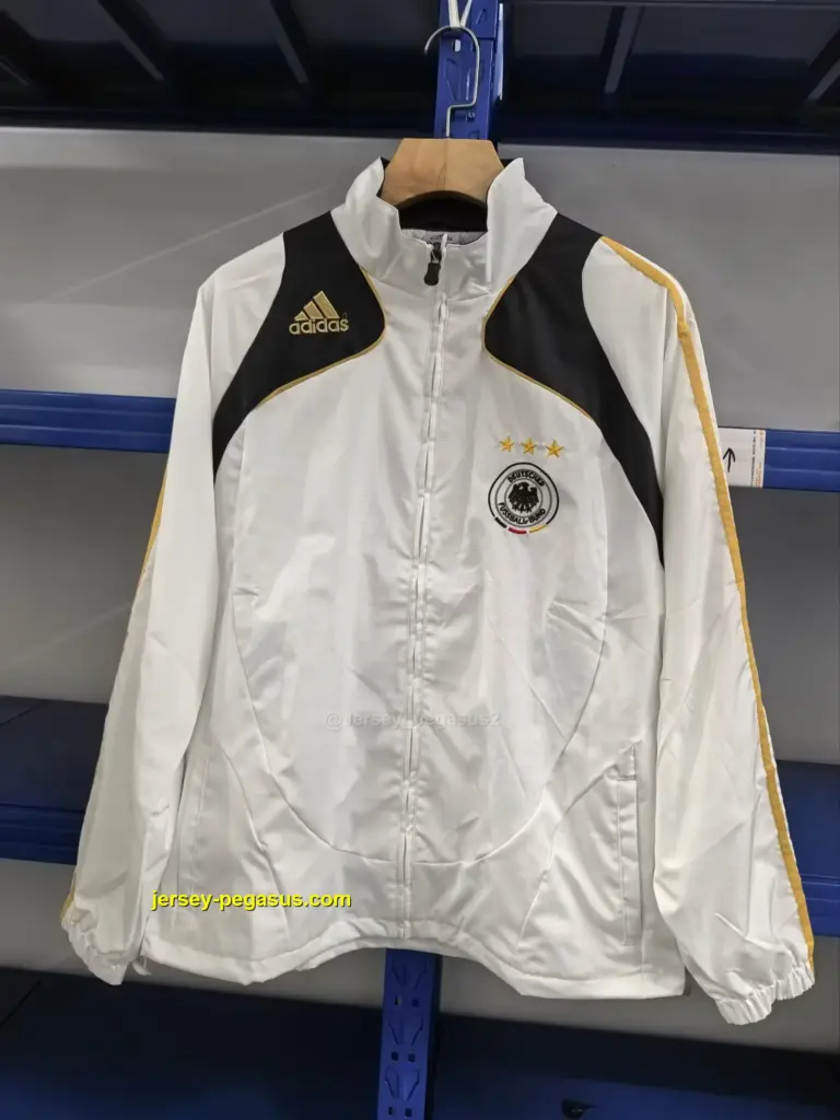 Germany white windbreaker jacket
