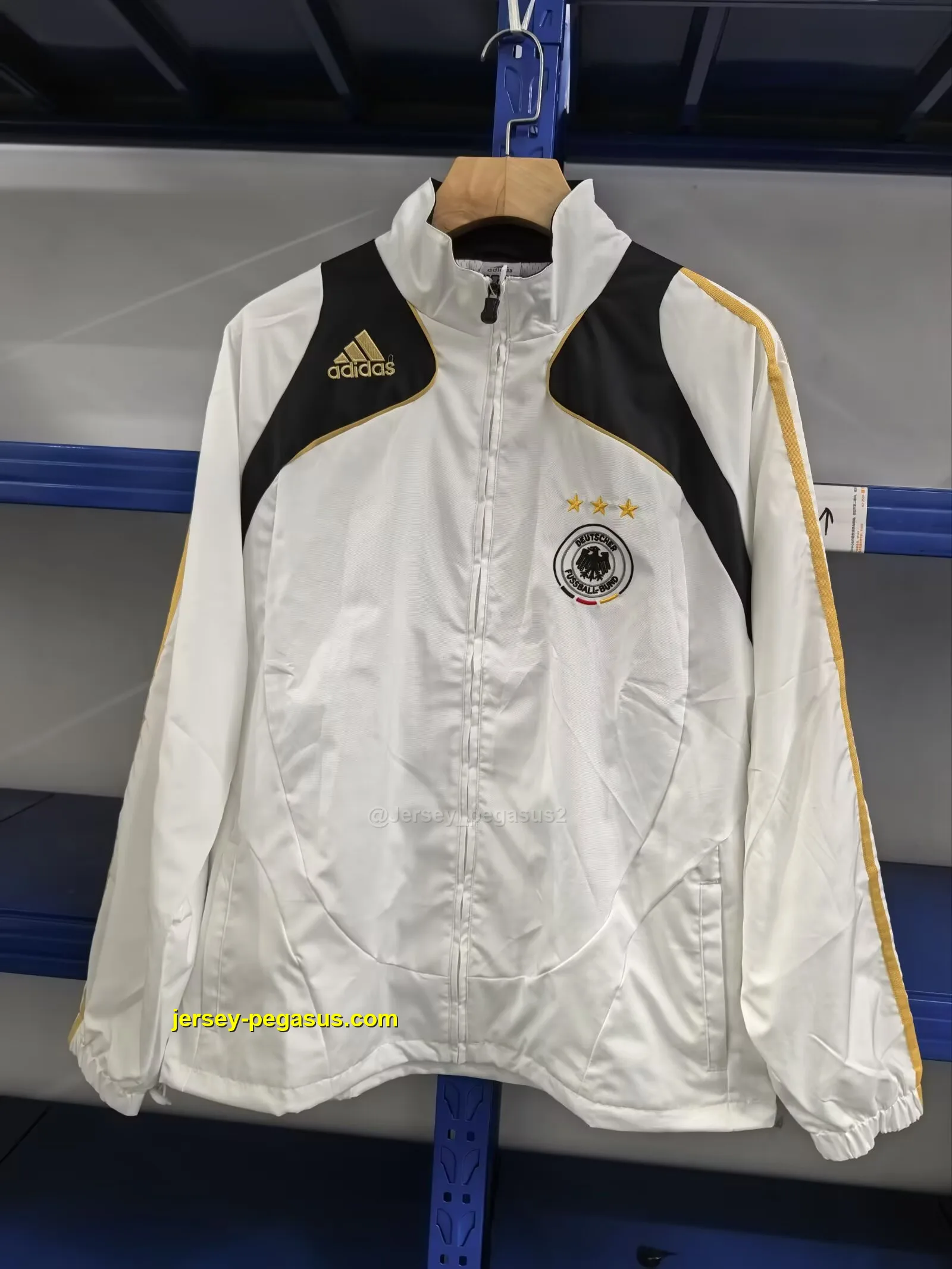 Germany white windbreaker jacket Germany white windbreaker jacket