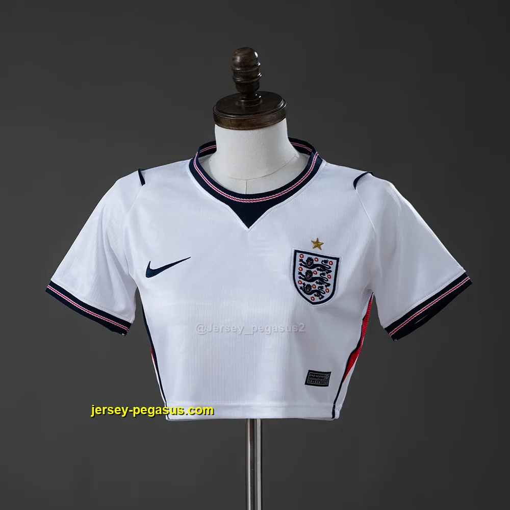 England 2026 Home Crop Top Style