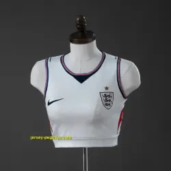 England 2026 Home Crop Top Style Vest