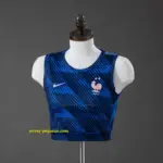 France 2026 Home Crop Top Style Vest