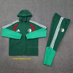 Algeria 2026 green windbreaker jacket+pants