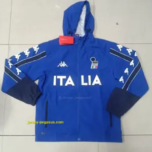 Italy blue windbreaker jacket