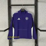 Man U 2026 purple windbreaker jacket