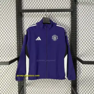 Man U 2026 purple windbreaker jacket