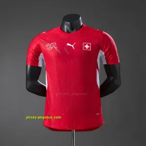 Switzerland 2026 Home Player Version Jersey