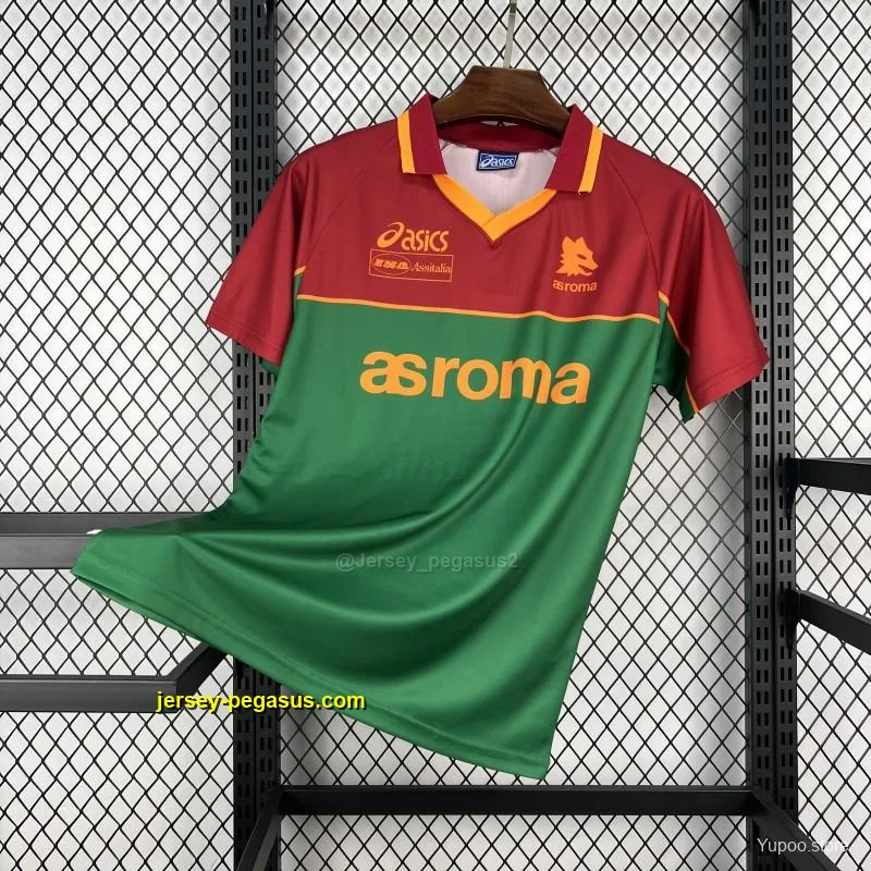 19 Retro AS Roma Pre-Match Jersey 19 Retro AS Roma Pre-Match Jersey