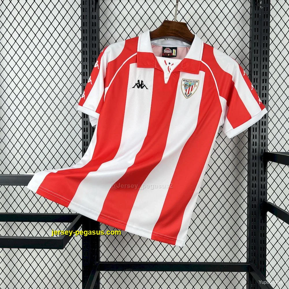 19 Retro Athletic Bilbao Home Jersey 19 Retro Athletic Bilbao Home Jersey