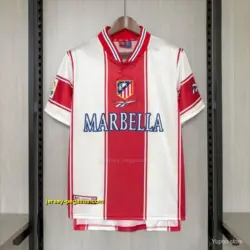 19 Retro Atletico Madrid Home Jersey