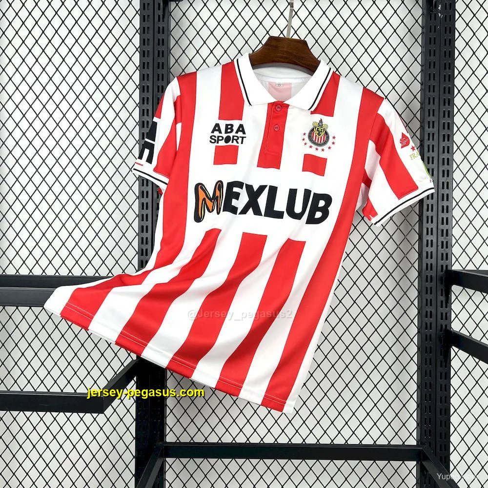 19 Retro Chivas Guadalajara Home Jersey 19 Retro Chivas Guadalajara Home Jersey