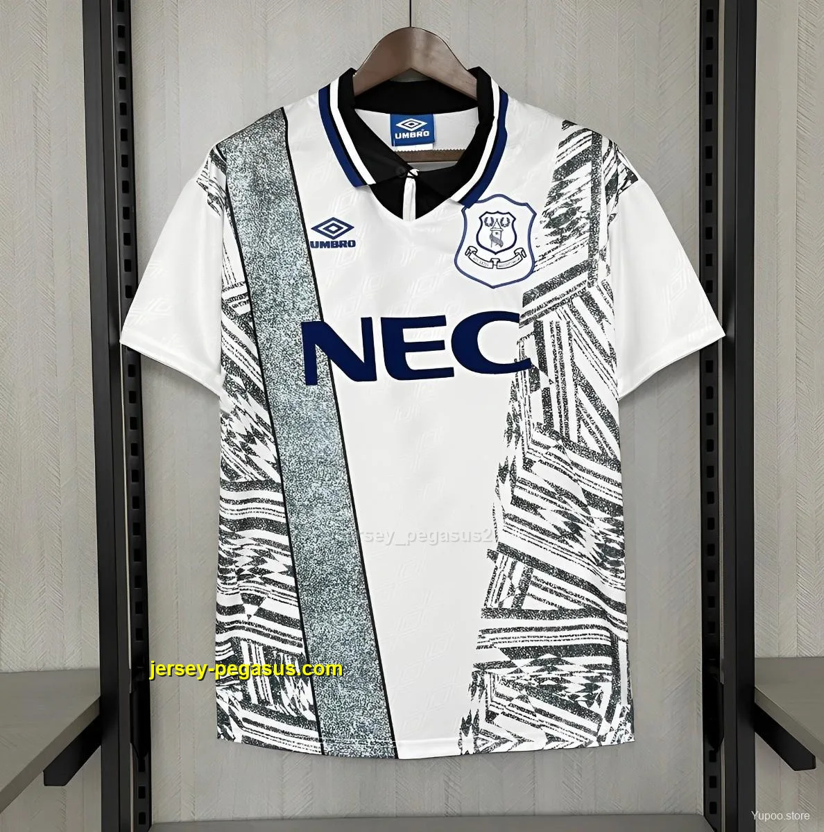 19 Retro Everton Away Jersey 19 Retro Everton Away Jersey