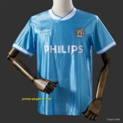 19 Retro Manchester City Home Jersey