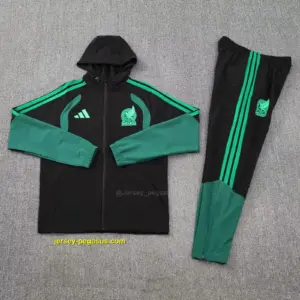 Mexico 2026 green windbreaker jacket+pants