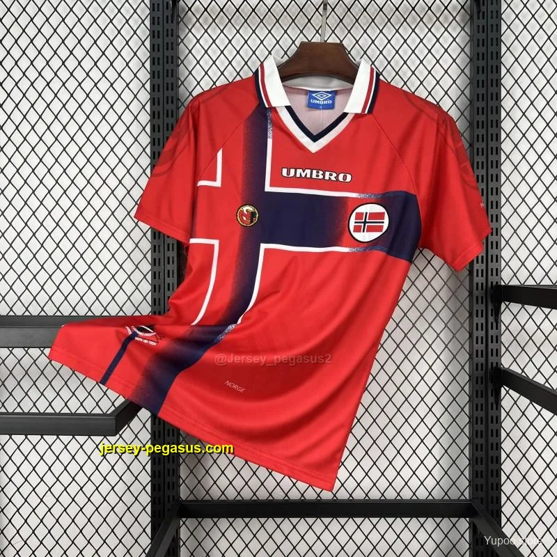 1997 Retro Norway Home Jersey 1997 Retro Norway Home Jersey