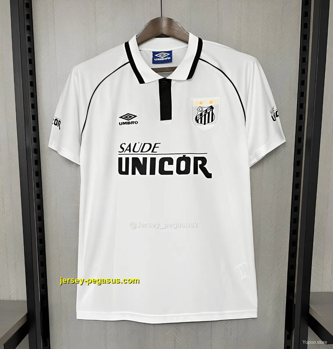 1997 Retro Santos Home Jersey 1997 Retro Santos Home Jersey