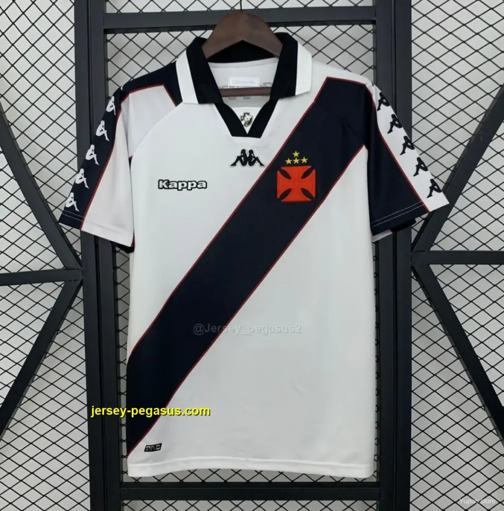 1997 Retro Vasco Da Gama White