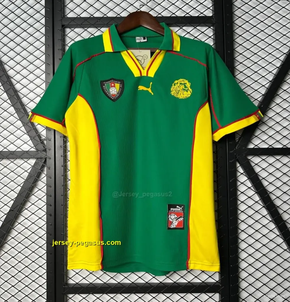 1998 Retro Cameroon Home Jersey