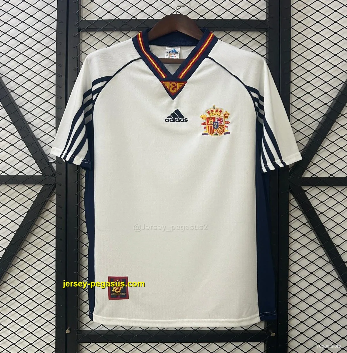 1998 Retro Spain Away Jersey 1998 Retro Spain Away Jersey